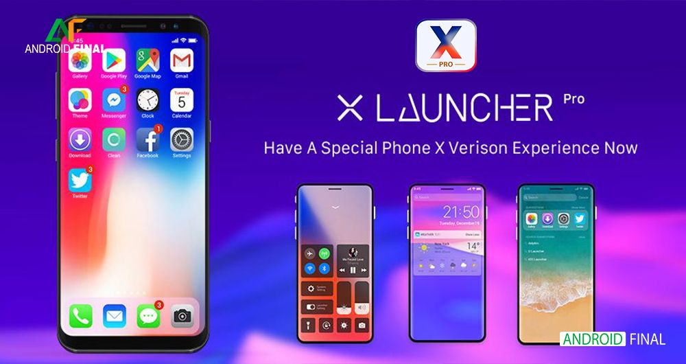 iphone x launcher apk